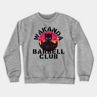 Wakanda Barbell Club Crewneck Sweatshirt